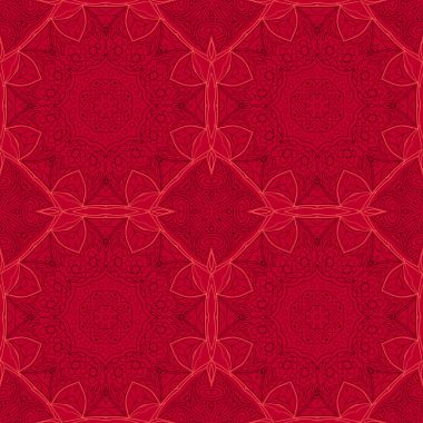 Dikişsiz Mandala desen. Sorunsuz süsleme için yaratıcılığınızı. Rose