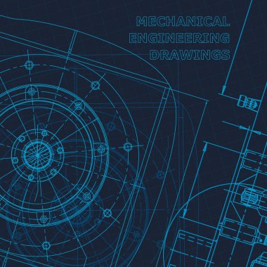 Teknik siber uzay, kurumsal kimlik. Ayrıntılı plan. Vektör mühendisliği illüstrasyonu