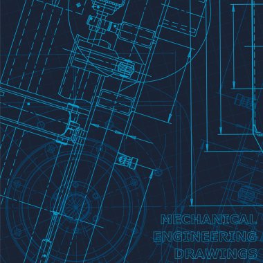 Teknik siber uzay, kurumsal kimlik. Ayrıntılı plan. Vektör mühendisliği illüstrasyonu