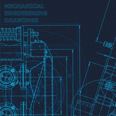 Teknik siber uzay, kurumsal kimlik. Ayrıntılı plan. Vektör mühendisliği illüstrasyonu