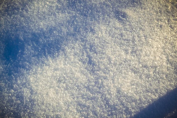 背景的雪纹理 冬季背景 — 图库照片