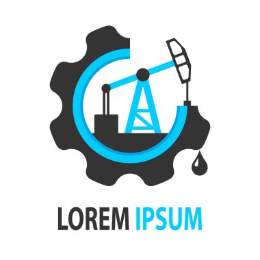 Mavi petrol şirket logosu