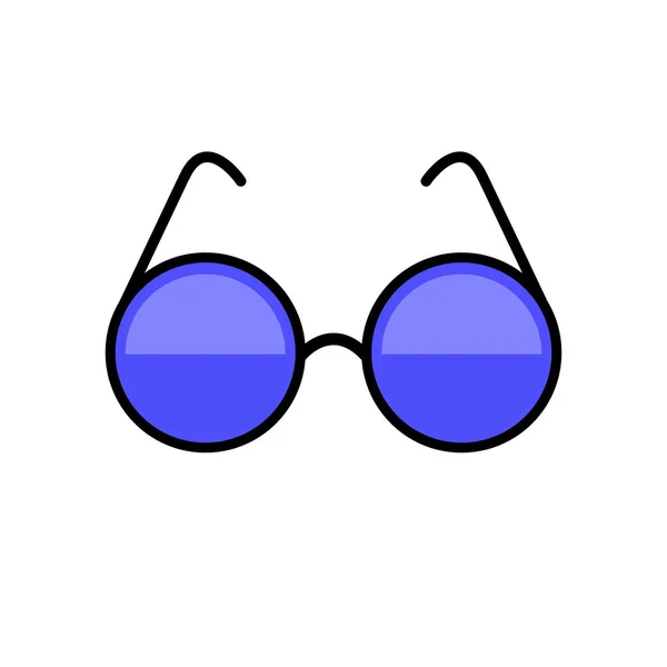 De illustratie van de bril. — Stockvector