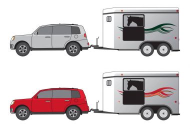 SUV ve at römork