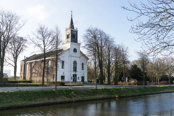 Hoofddorp eski kilise — Stok fotoğraf