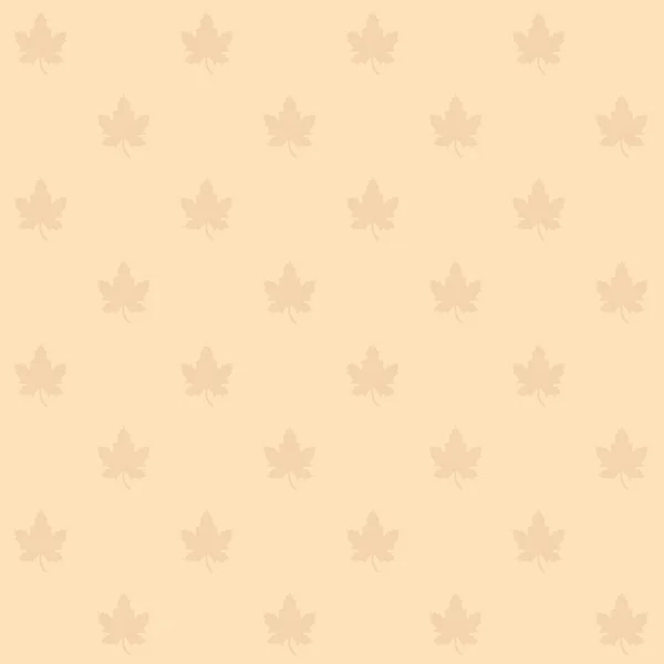 Sorunsuz vektör arka plan. Sonbahar akçaağaç yaprakları