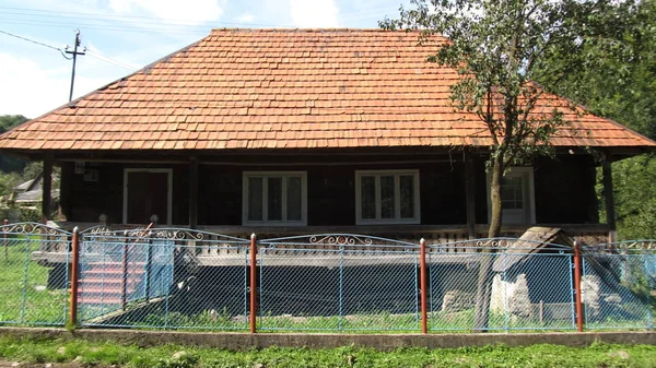 Cárpatos Ucranianos Skole Beskydy — Fotografia de Stock