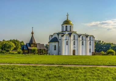 Antik Polotsk mimarisinin bir anıtı olan bildiri kilisesi. 