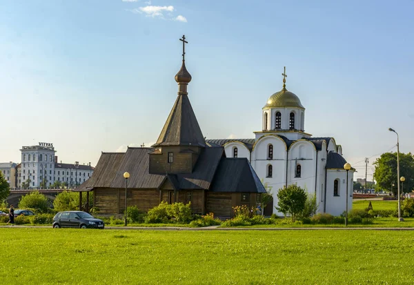 波洛茨克古建筑的纪念物，宣告教堂 — 图库照片