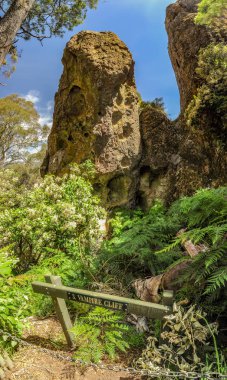 Avustralya 'da mistik bir yerde asılı, Victoria.