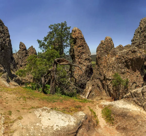 Hanging rock-a mystical place in Australia, Victoria — Stock Photo, Image