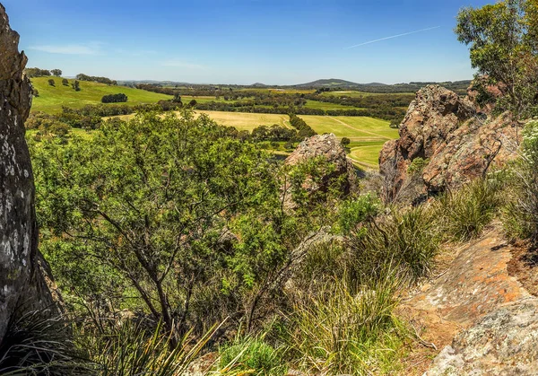 Colgando de roca-un lugar místico en Australia, Victoria — Foto de Stock