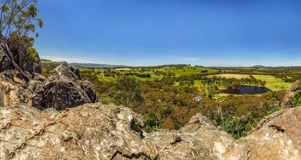 Hanging rock-un luogo mistico in Australia, Victoria — Foto Stock