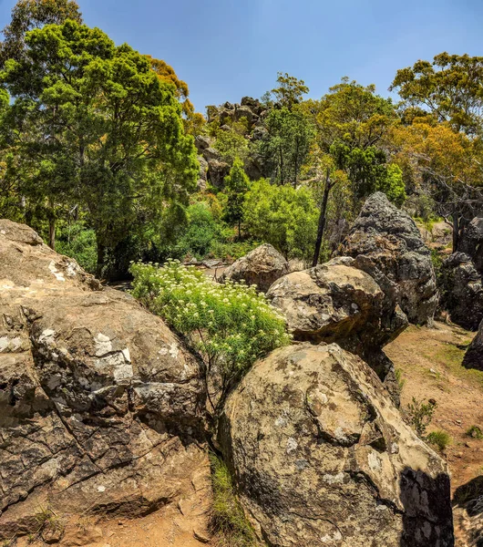 Pendaison rock-un lieu mystique en Australie, Victoria — Photo