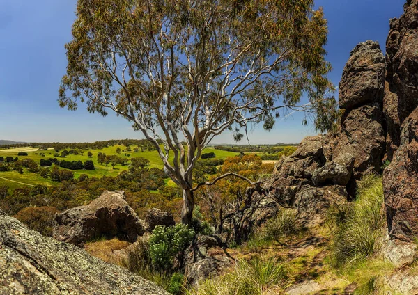 Hängande sten - en mystisk plats i Australien, Victoria — Stockfoto