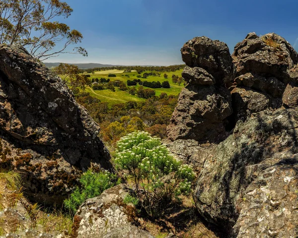 Visící skála - mystické místo v Austrálii, Victoria — Stock fotografie