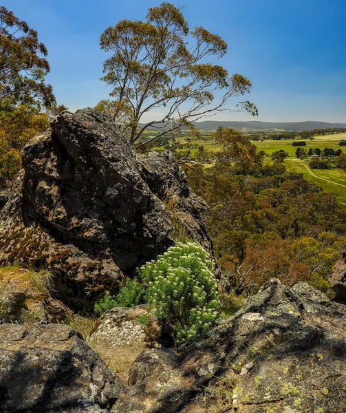 Hanging rock-un luogo mistico in Australia, Victoria — Foto Stock