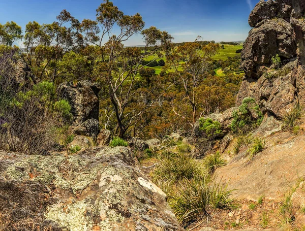 Visící skála - mystické místo v Austrálii, Victoria — Stock fotografie