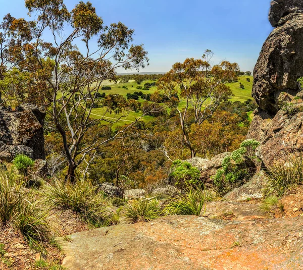 Κρεμαστά ροκ-ένα μυστικιστικό μέρος στην Αυστραλία, Βικτώρια — Φωτογραφία Αρχείου