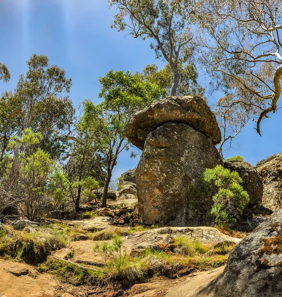 Pendurado rock-um lugar místico na Austrália, Victoria — Fotografia de Stock