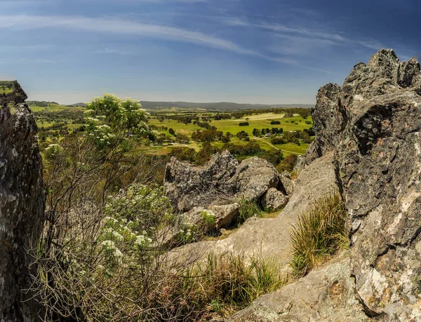 Hängande sten - en mystisk plats i Australien, Victoria — Stockfoto