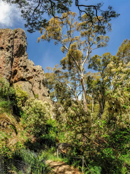 Pendaison rock-un lieu mystique en Australie, Victoria — Photo