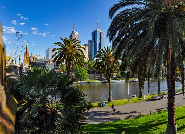 Parques y jardines de Melbourne — Foto de Stock