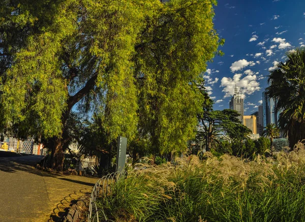 Parks und Gärten von Melbourne — Stockfoto