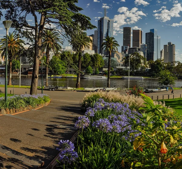 Parks und Gärten von Melbourne — Stockfoto