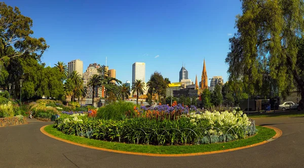 Parker och trädgårdar i Melbourne — Stockfoto