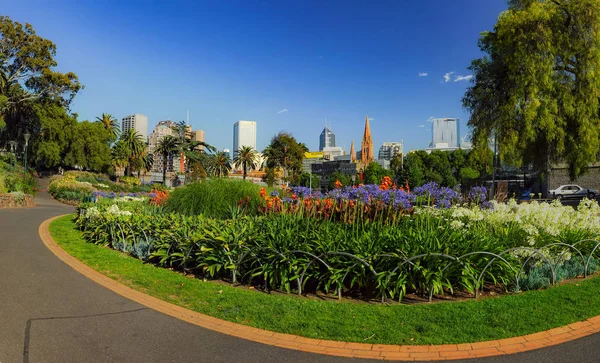 Parker och trädgårdar i Melbourne — Stockfoto