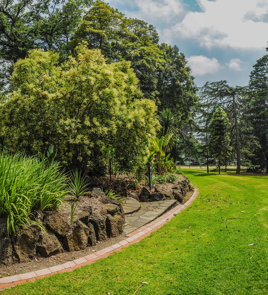 Parks and gardens of Melbourne. Australia