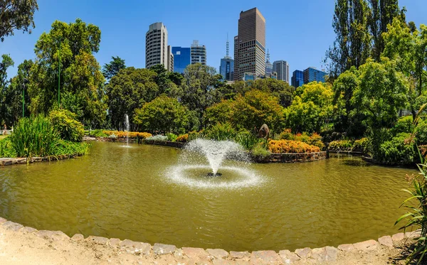 Treasury Gardens Melbourne Australia 2013 — Zdjęcie stockowe