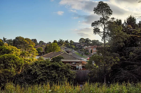 Centrala delen av Melbourne. — Stockfoto