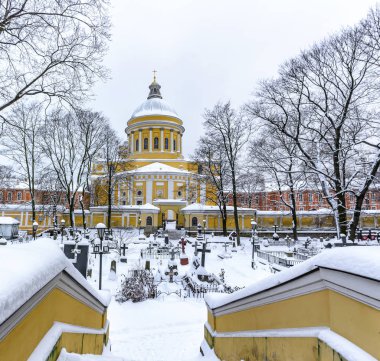  Nikolskoe cemetery is one of the three graveyards of the Alexan