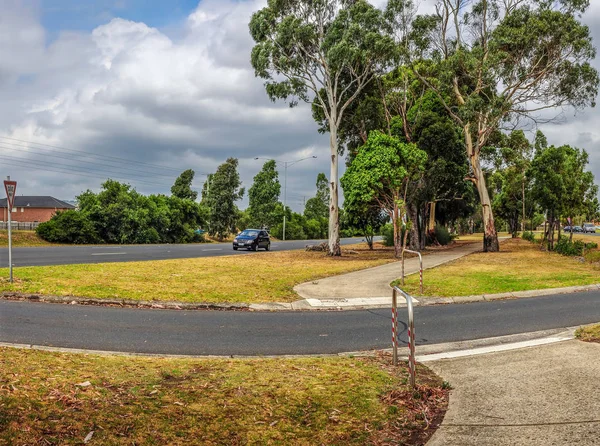 Princes Highway är en stor väg i Australien, som sträcker sig från — Stockfoto