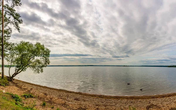 Пейзаж Берегу Минского Моря Республике Беларусь — стоковое фото