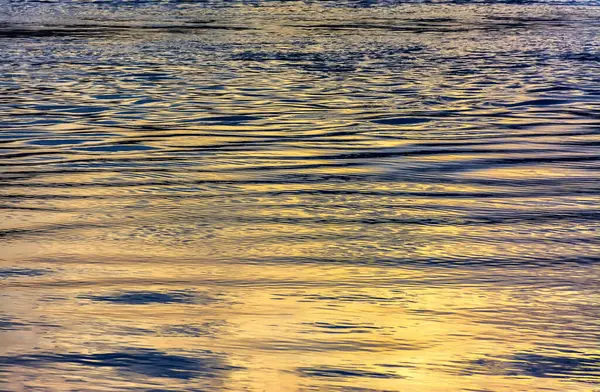 Vattnets Textur Floden Gryningen — Stockfoto