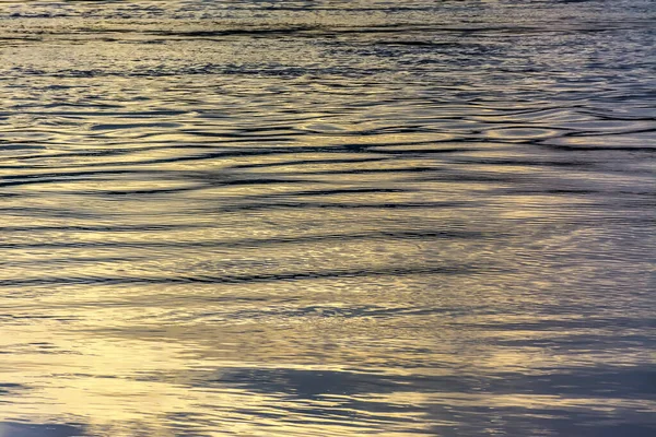 Die Textur Des Wassers Fluss Morgengrauen — Stockfoto