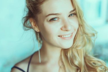 Güzel kadın portresi