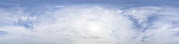 360 Panoramatická Obloha Pro Tvůrce Panoramatů Mapovou Kartu — Stock fotografie