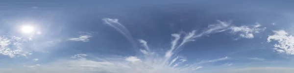 Panorama tasarımcısı ve 3D harita için 360 panoramik gökyüzü