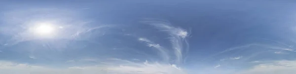 Panorama tasarımcısı ve 3D harita için 360 panoramik gökyüzü