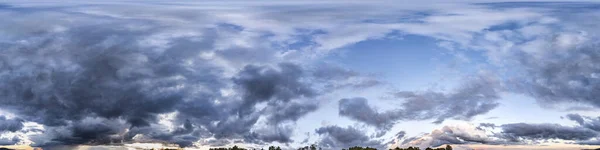 360 Grad Panoramahimmel Für Ersteller Von Panoramen Und Karte — Stockfoto