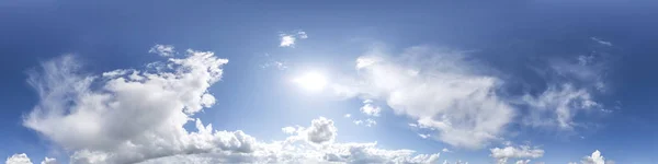 Panorama tasarımcısı ve 3D harita için 360 panoramik gökyüzü