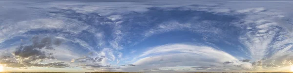 360 Grad Panoramahimmel Für Ersteller Von Panoramen Und Karte — Stockfoto