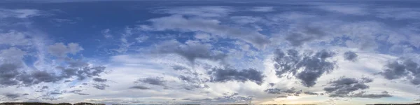 360 Grad Panoramahimmel Für Ersteller Von Panoramen Und Karte — Stockfoto