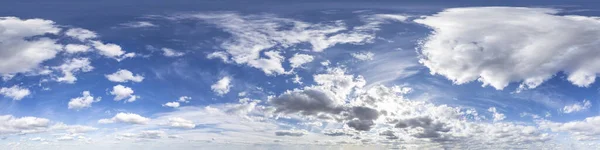 360 Panoramiczne Niebo Dla Twórcy Panoram Karty Map — Zdjęcie stockowe