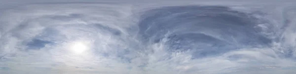 360 Панорамне Небо Створення Панорам Карти Стокове Фото