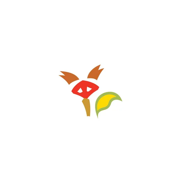 Fox masque ikona — Wektor stockowy